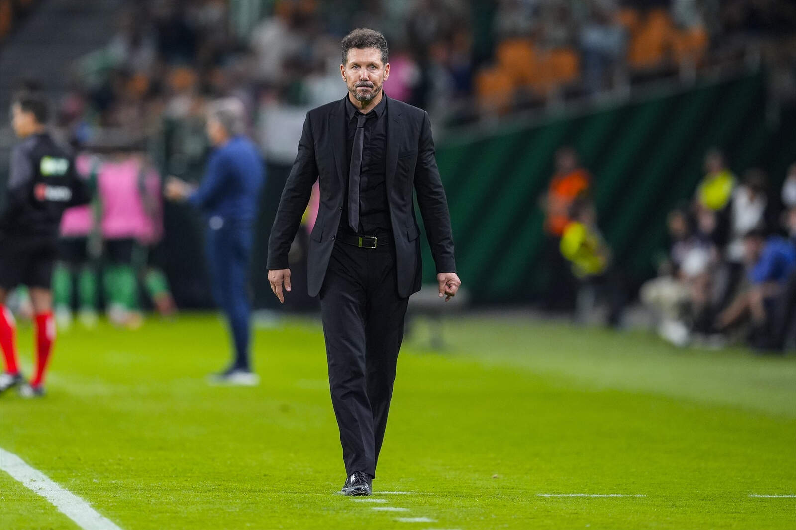 Simeone en un partido