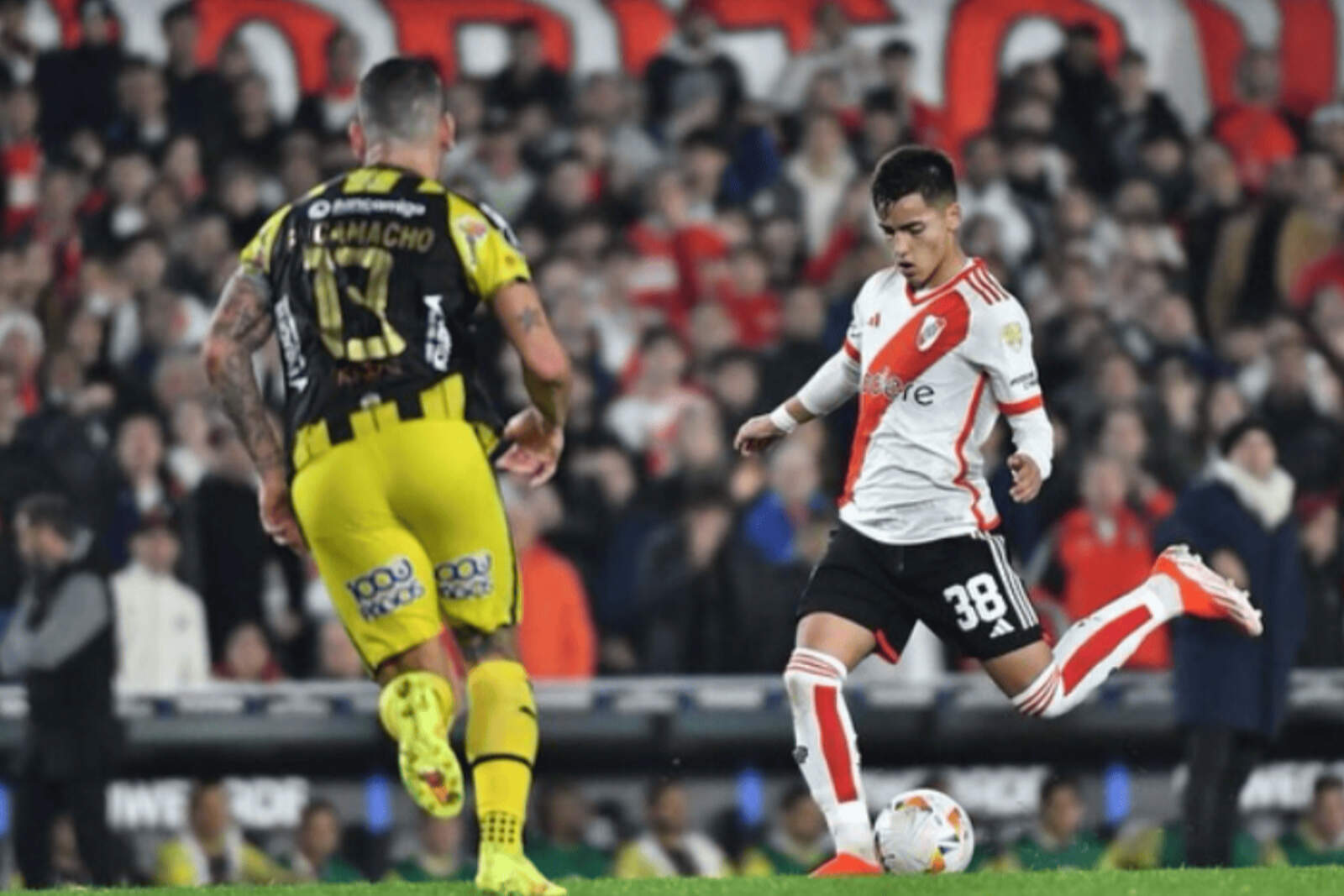 Ian Subiabre es una de los jóvenes promesas de River Plate