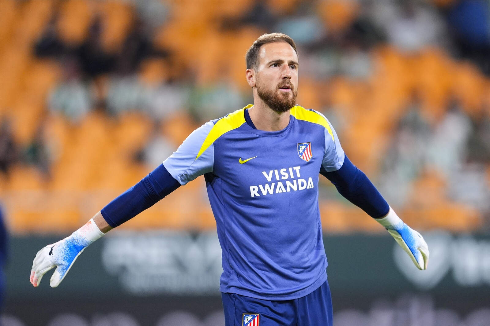 Oblak antes de un partido