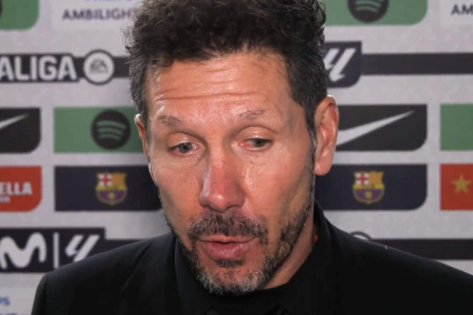 Los planes de Simeone se truncaron muy rápido