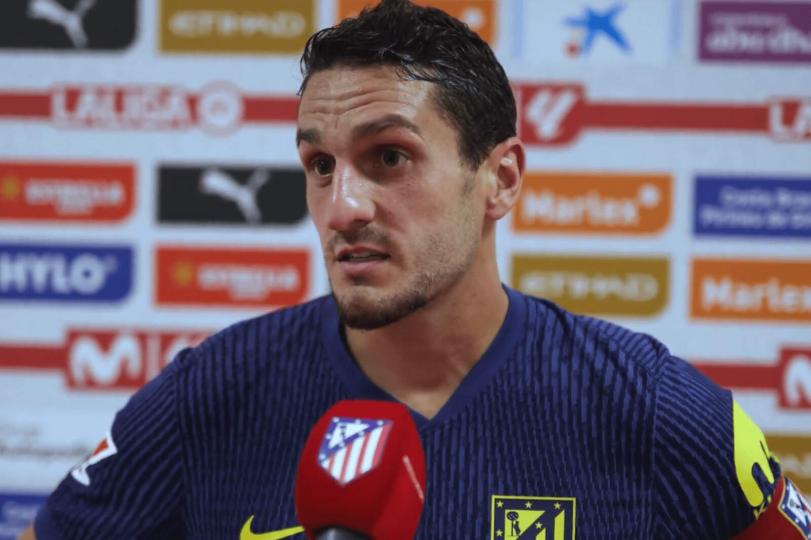Koke tras el partido