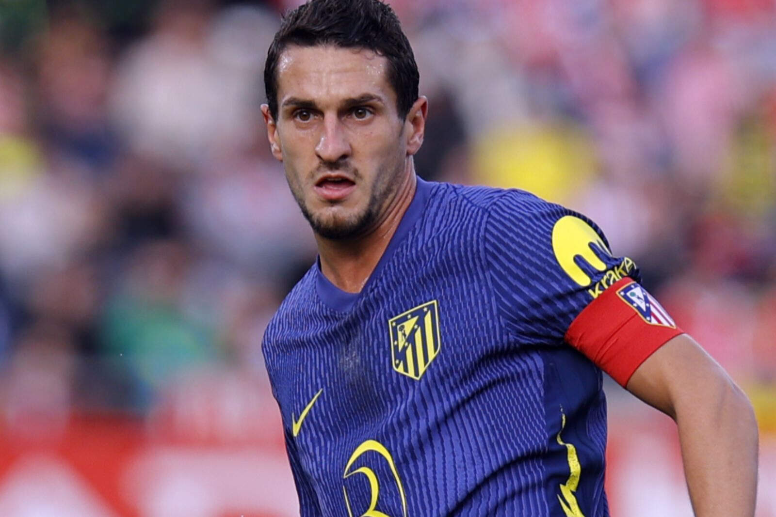 El capitán rojiblanco vio portería ante el Girona