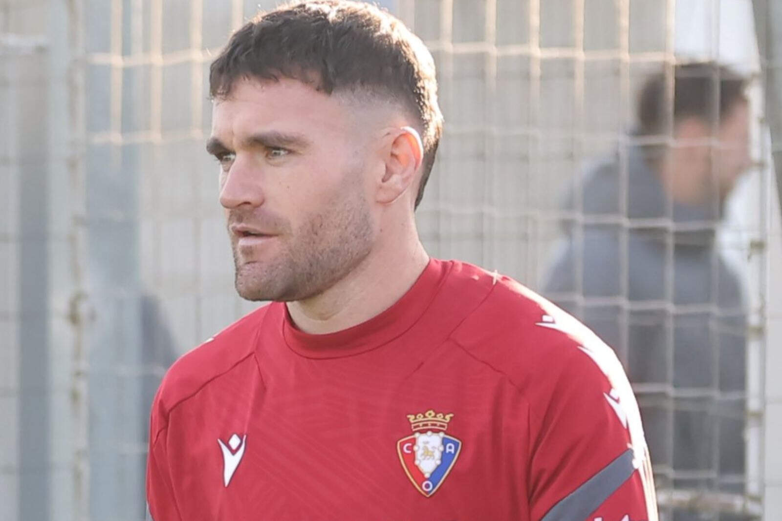 Galán con Osasuna