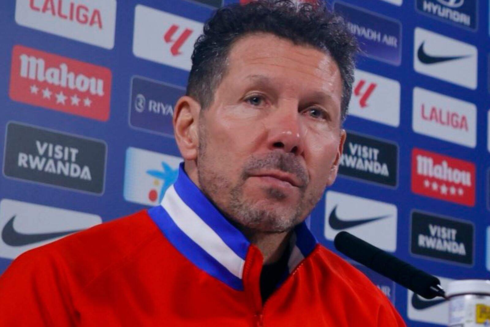 Simeone acabó contento con el rendimiento del equipo