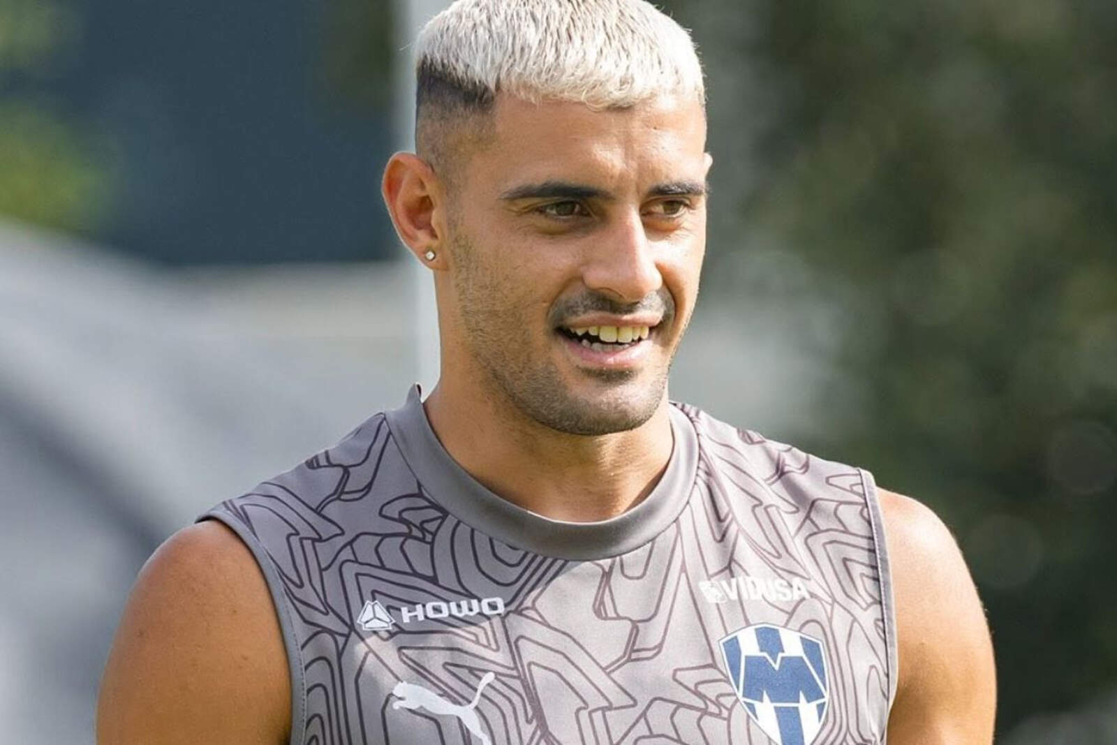 Germán Berterame en Rayados