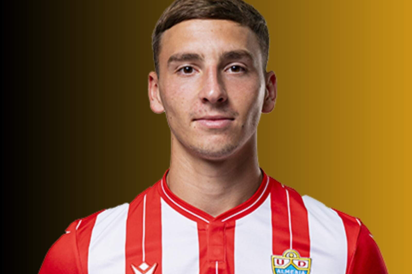 Marko Perovic con el Almería