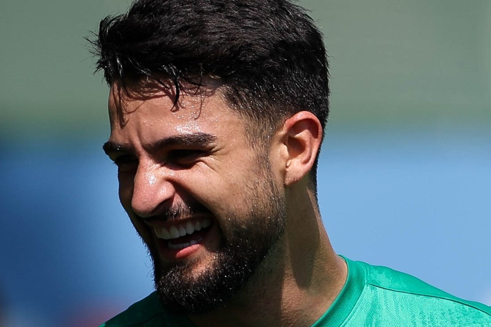 El Flaco López entrenando con el Palmeiras (Fuente: X @Palmeiras y Canva)