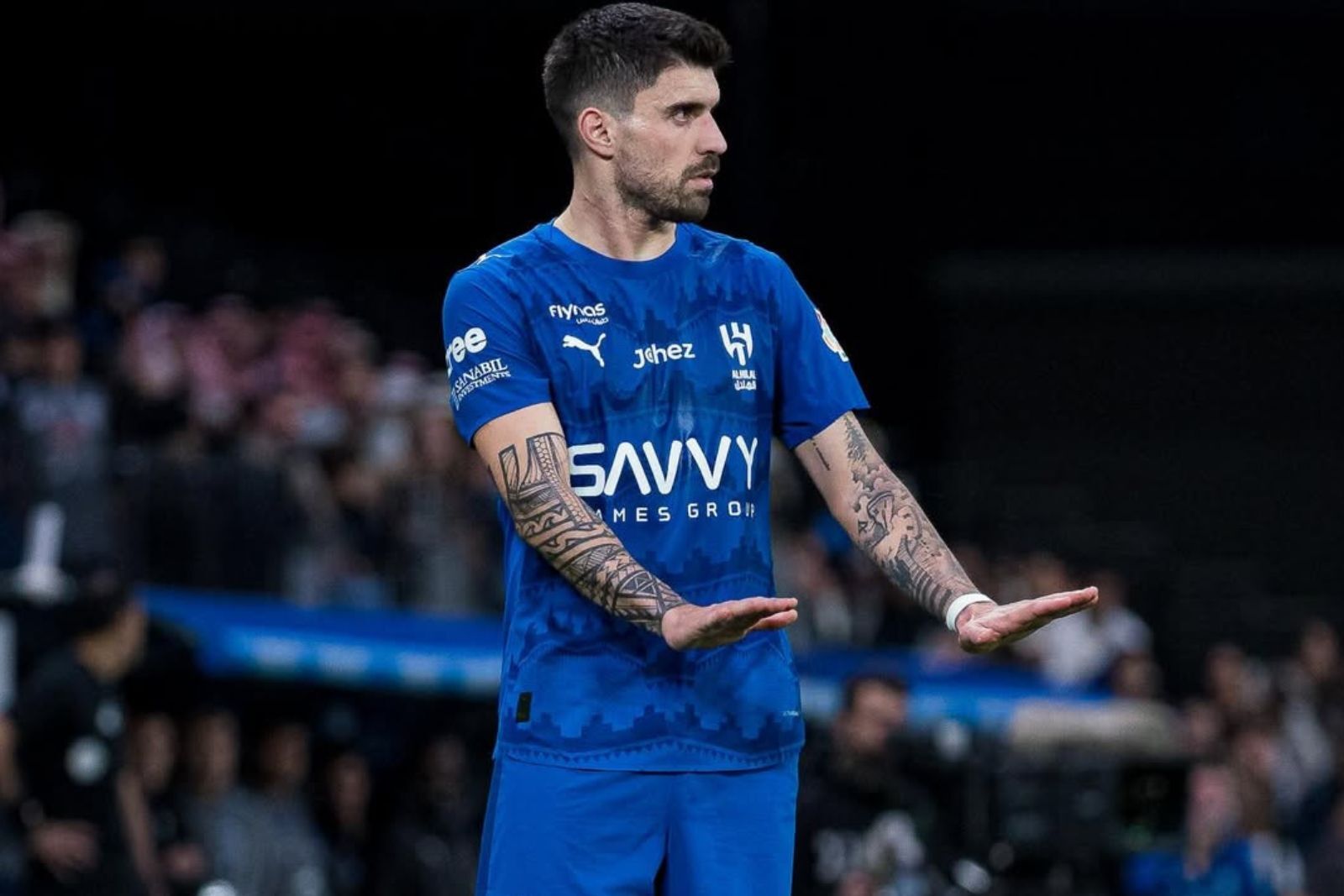 Neves, cerca de renovar con el club saudí. (Fuente: Al-Hilal)