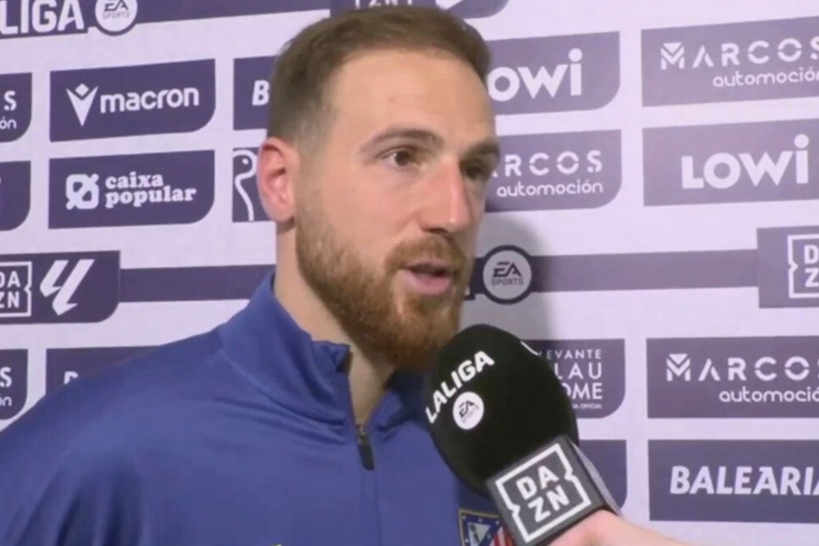 El tajante mensaje de Jan Oblak al vestuario del Atlético de Madrid
(Fuente: DAZN)