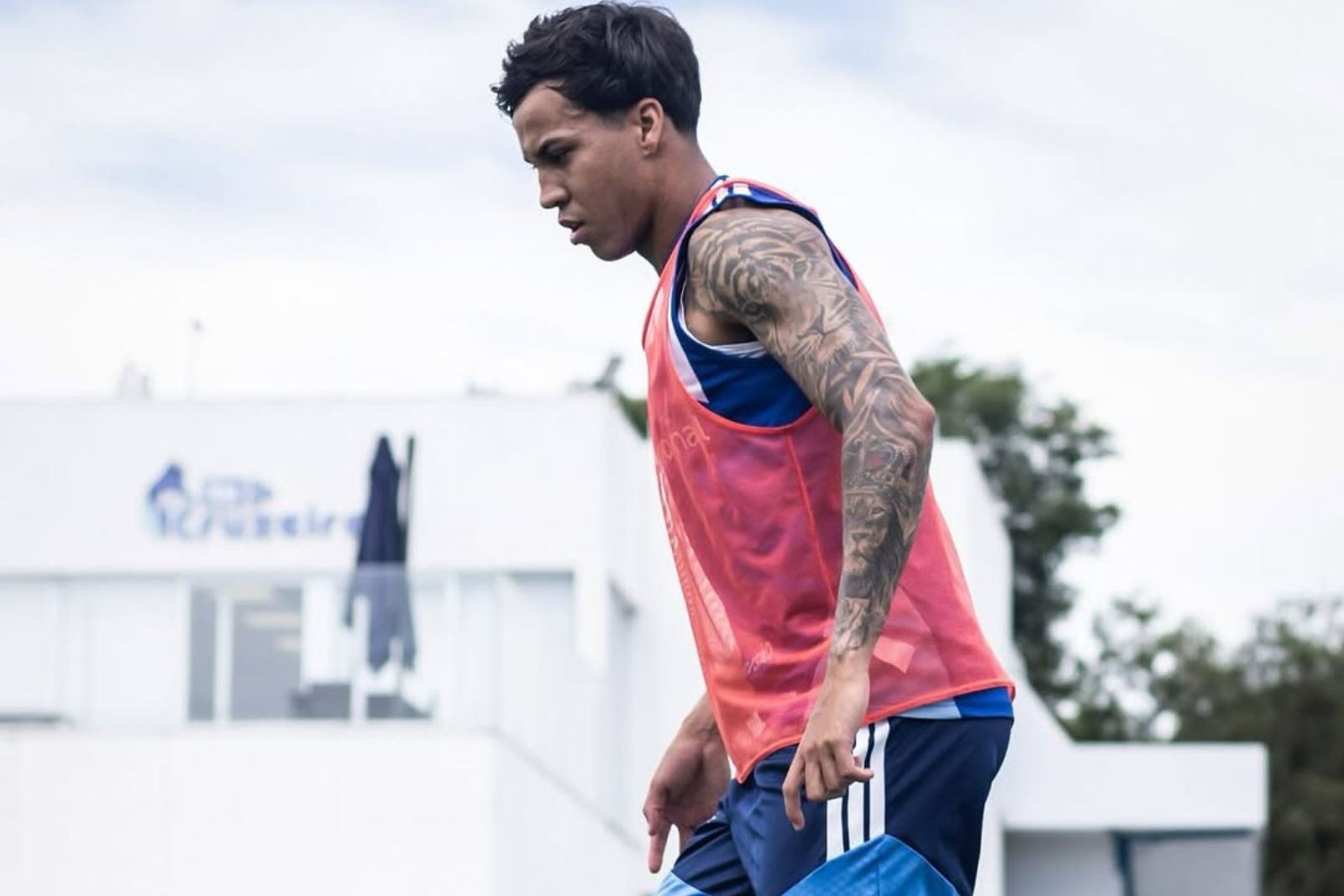 Kaio Jorge entrenando con el Cruzeiro. (Fuente: @kaiojorge)