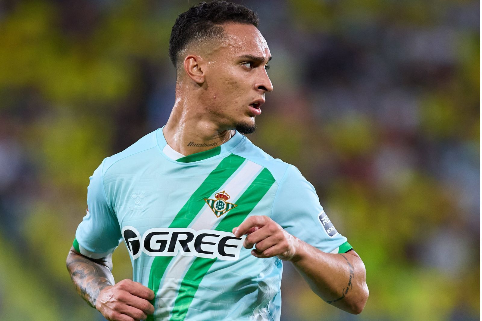 Antony en el Real Betis / Fuente: (@RealBetis)