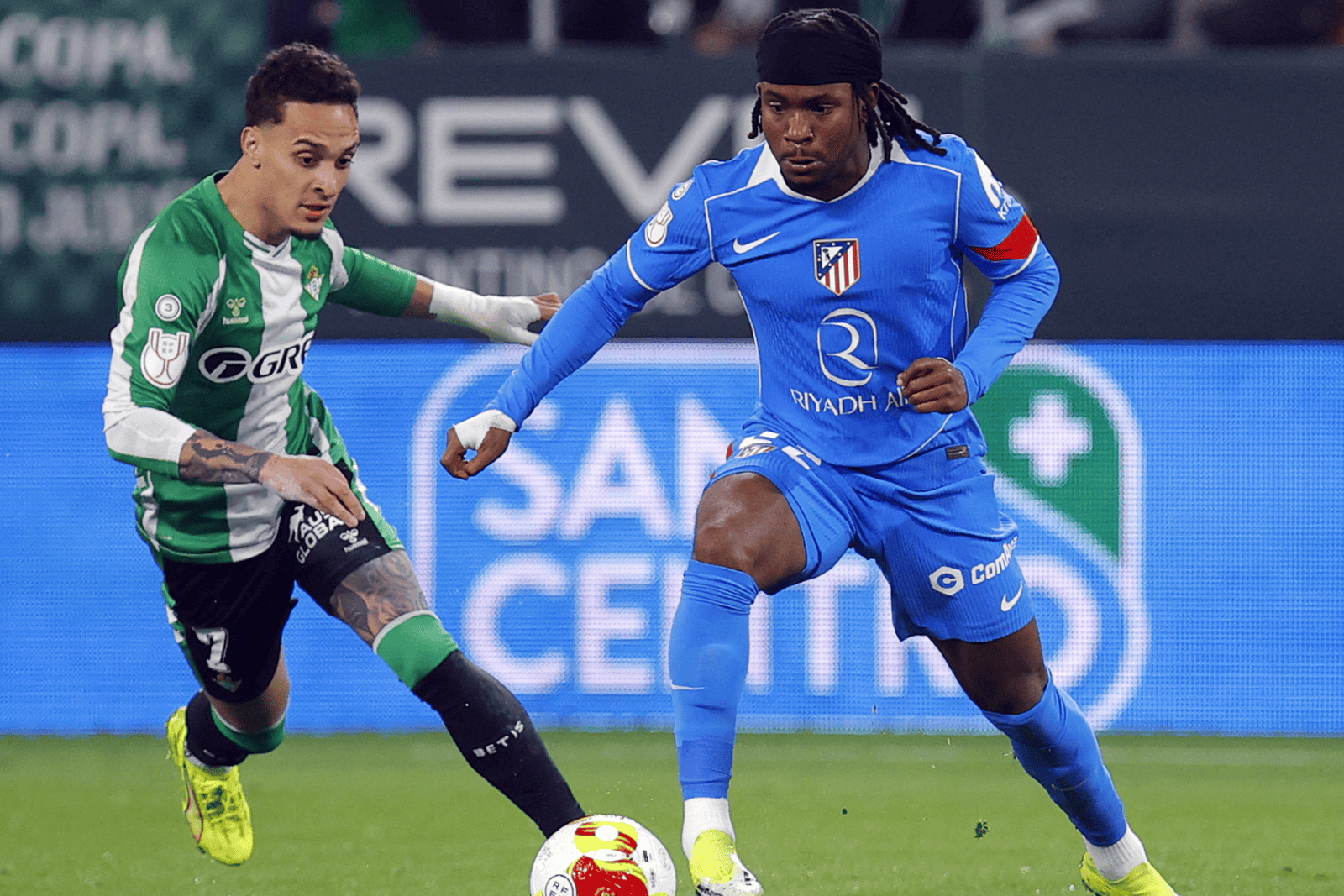 Ademola Lookman en su debut como rojiblanco | Fuente: Atlético de Madrid