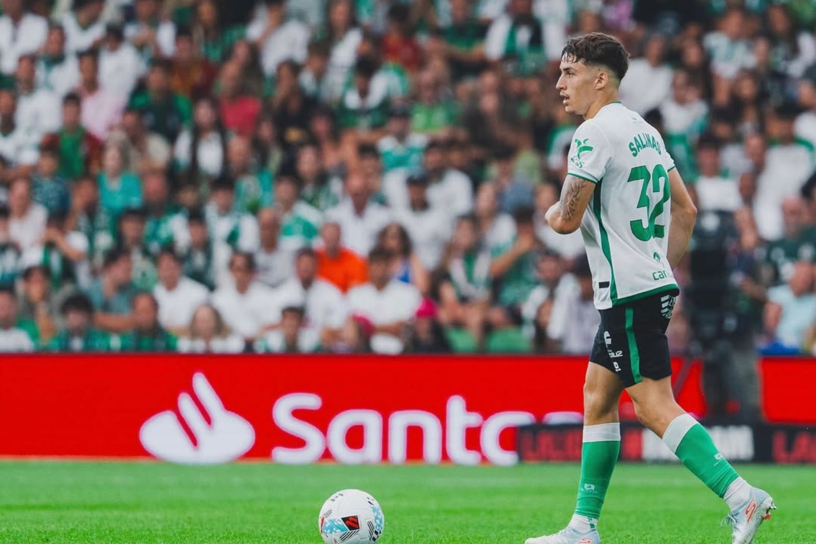 El jóven cántabro, en agenda del Atlético. | Fuente: (@jorgesaliiinas)