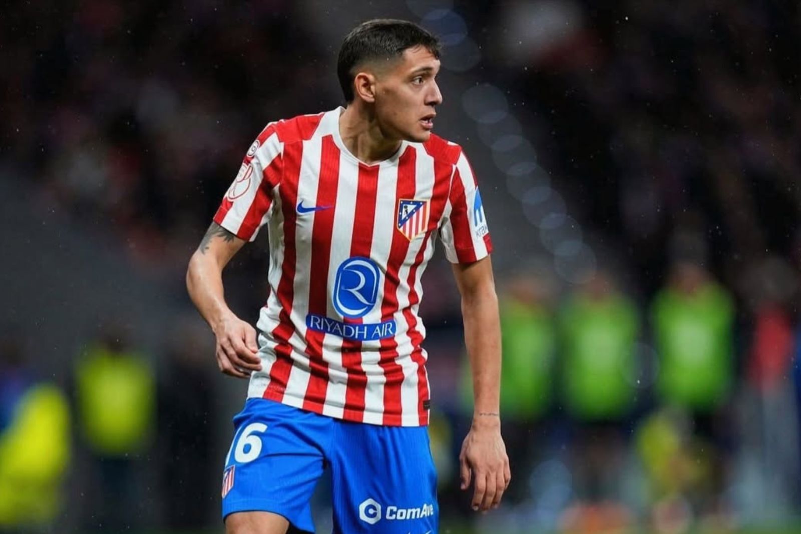 Molina, durante un partido. | Fuente: (@nahuelmolina35)