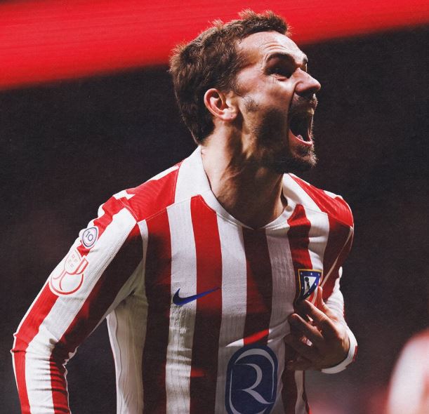 Griezmann celebra un gol durante la Copa | Fuente: @atleti