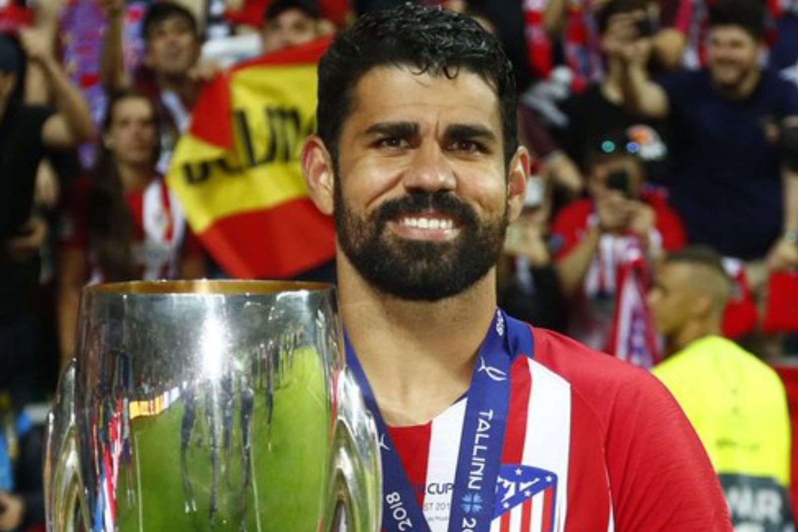 Diego Costa y la Supercopa | Fuente @Atleti