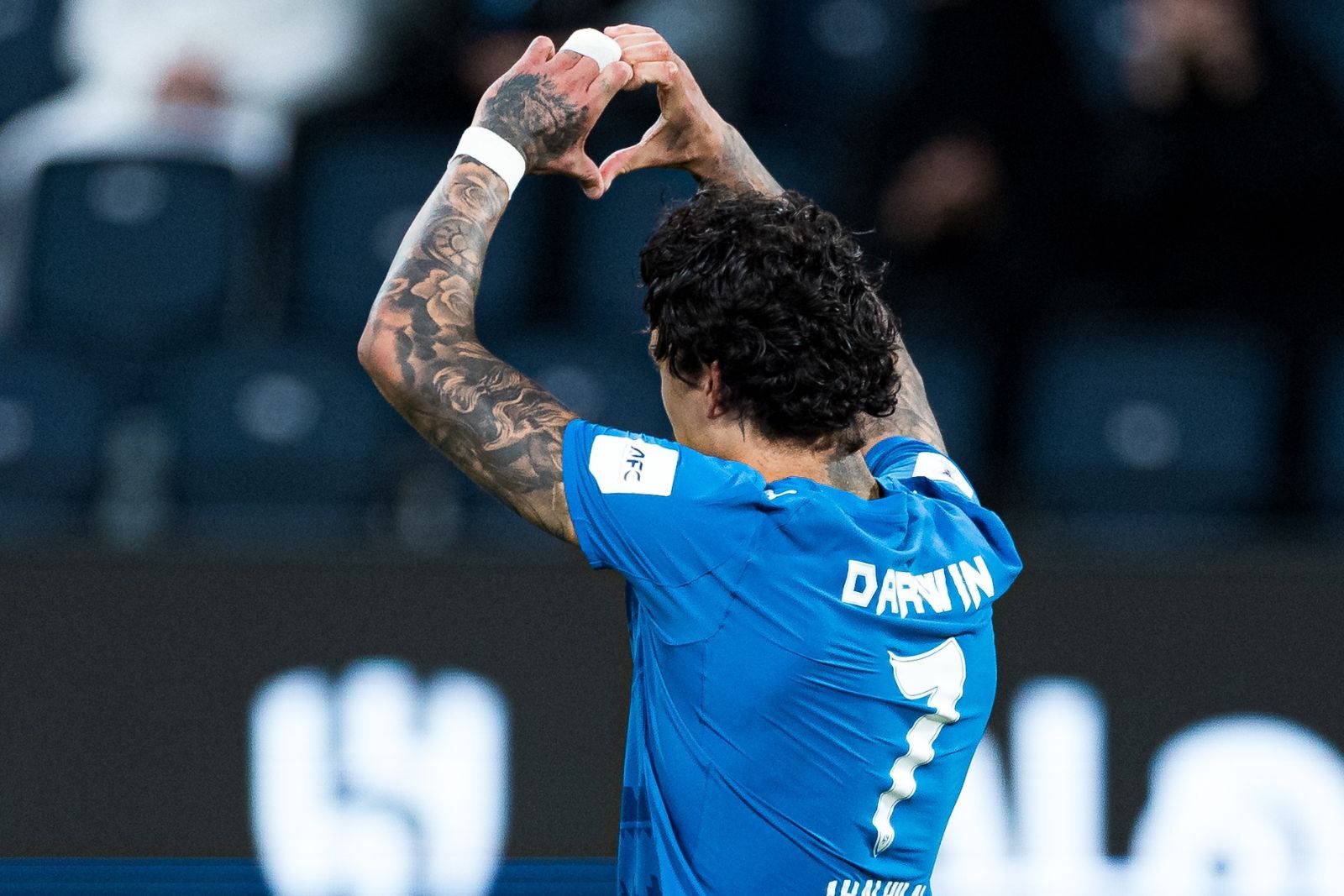 Darwin celebra un tanto con el Al Hilal | Fuente @AlHilal