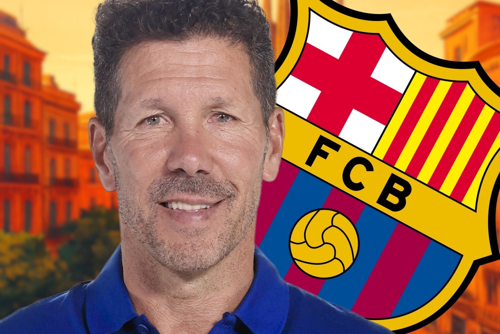 Simeone preparado para el Camp Nou | Fuente @Canva