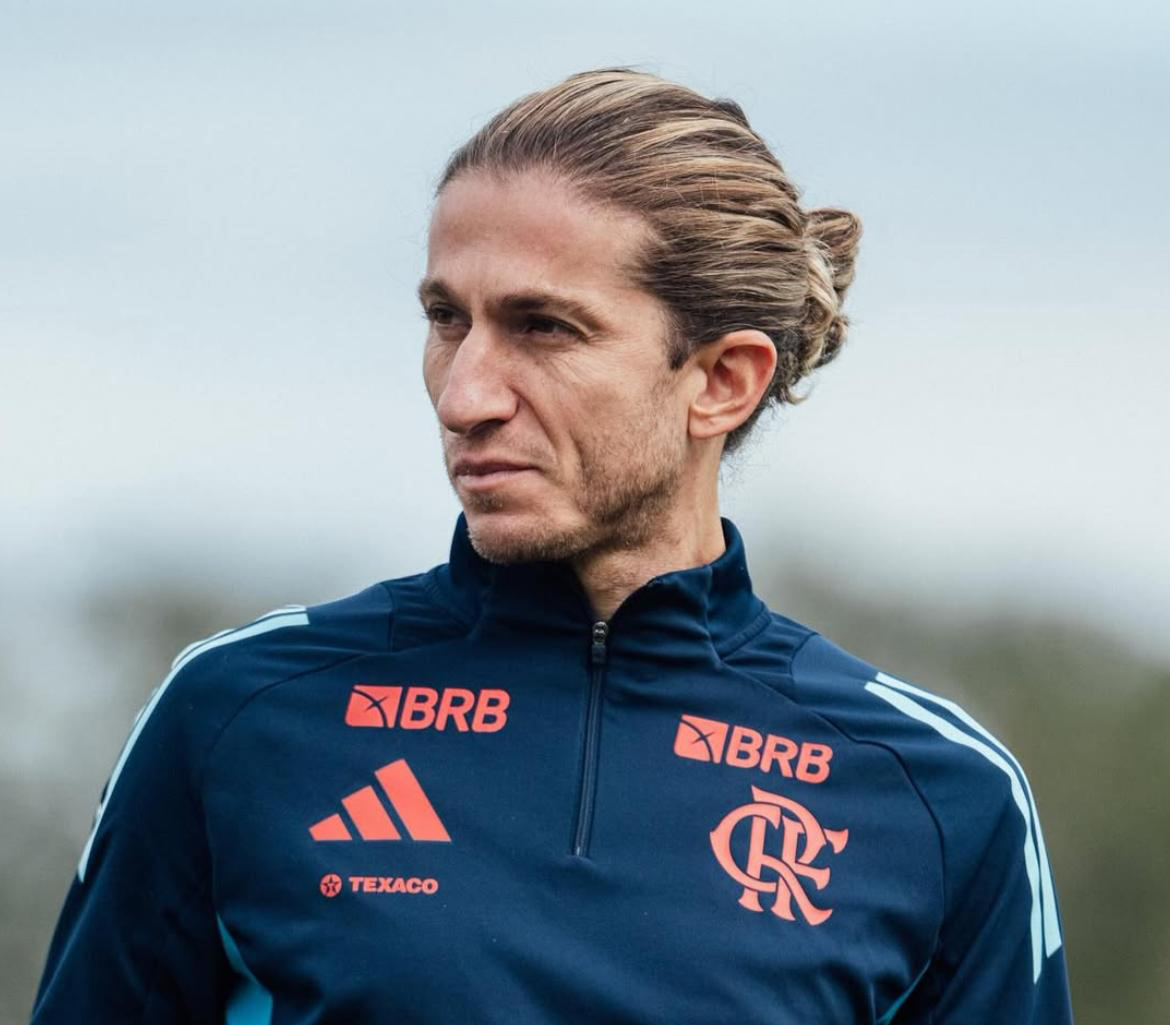 Filipe Luis ha dirigido ya su último partido con el Fla | Fuente IG FilipeLuis