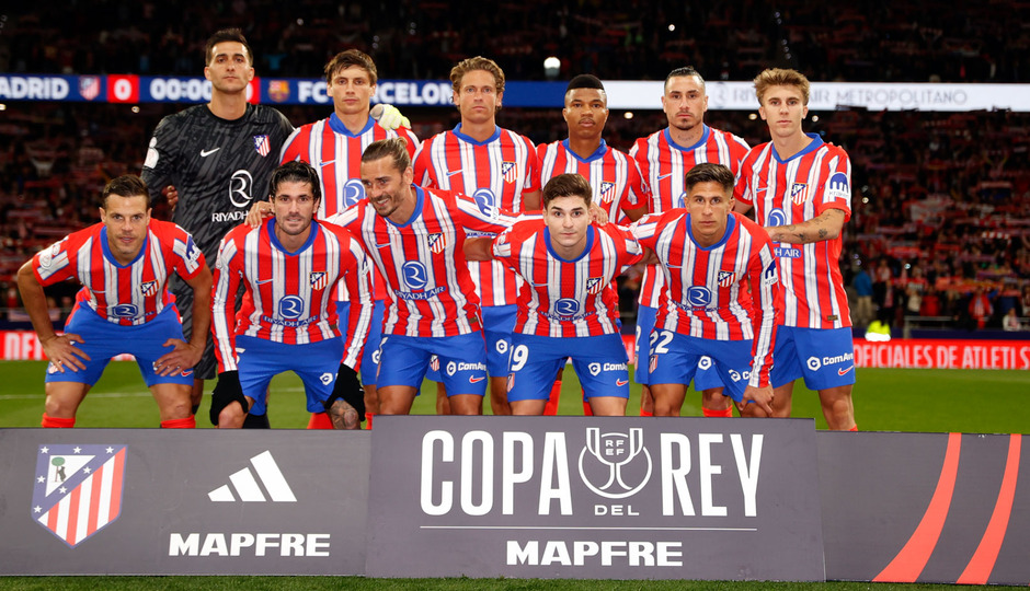 Foto de equipo del Atlético de Madrid | Fuente (Atlético de Madrid)
