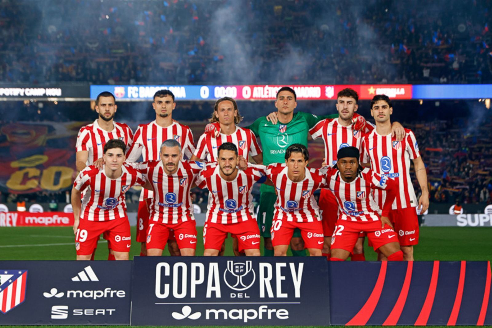 El XI del Atlético de Madrid/ Atlético de Madrid