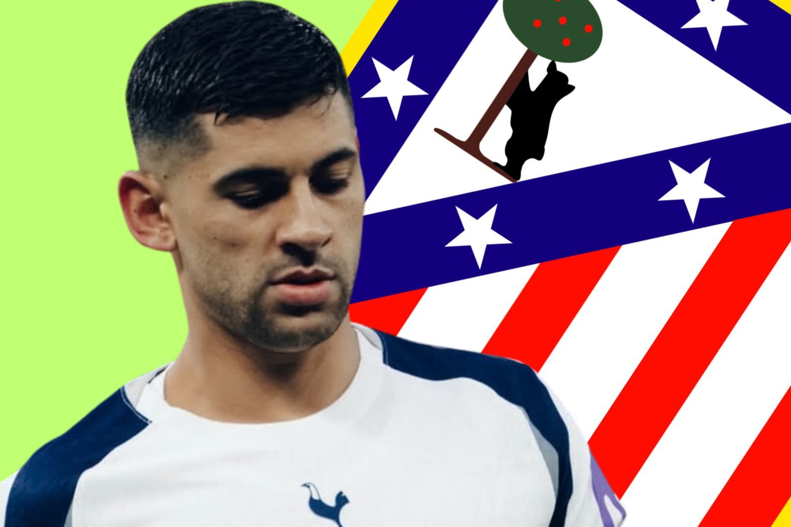El Tottenham se decide con el Cuti. | Fuente: (@cutiromero2 y Canva Pro)
