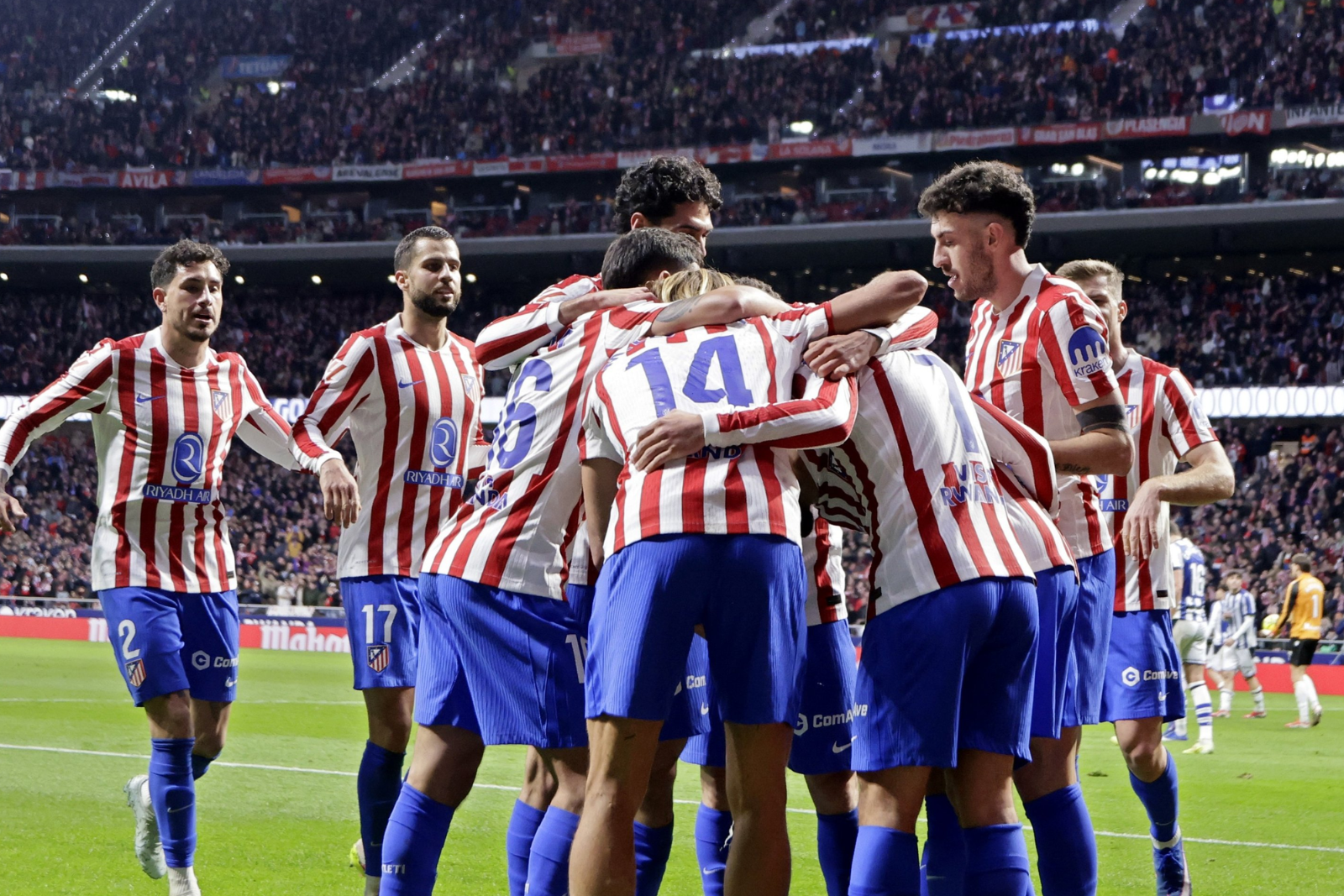 Celebración rojiblanca | Fuente (@Atleti)