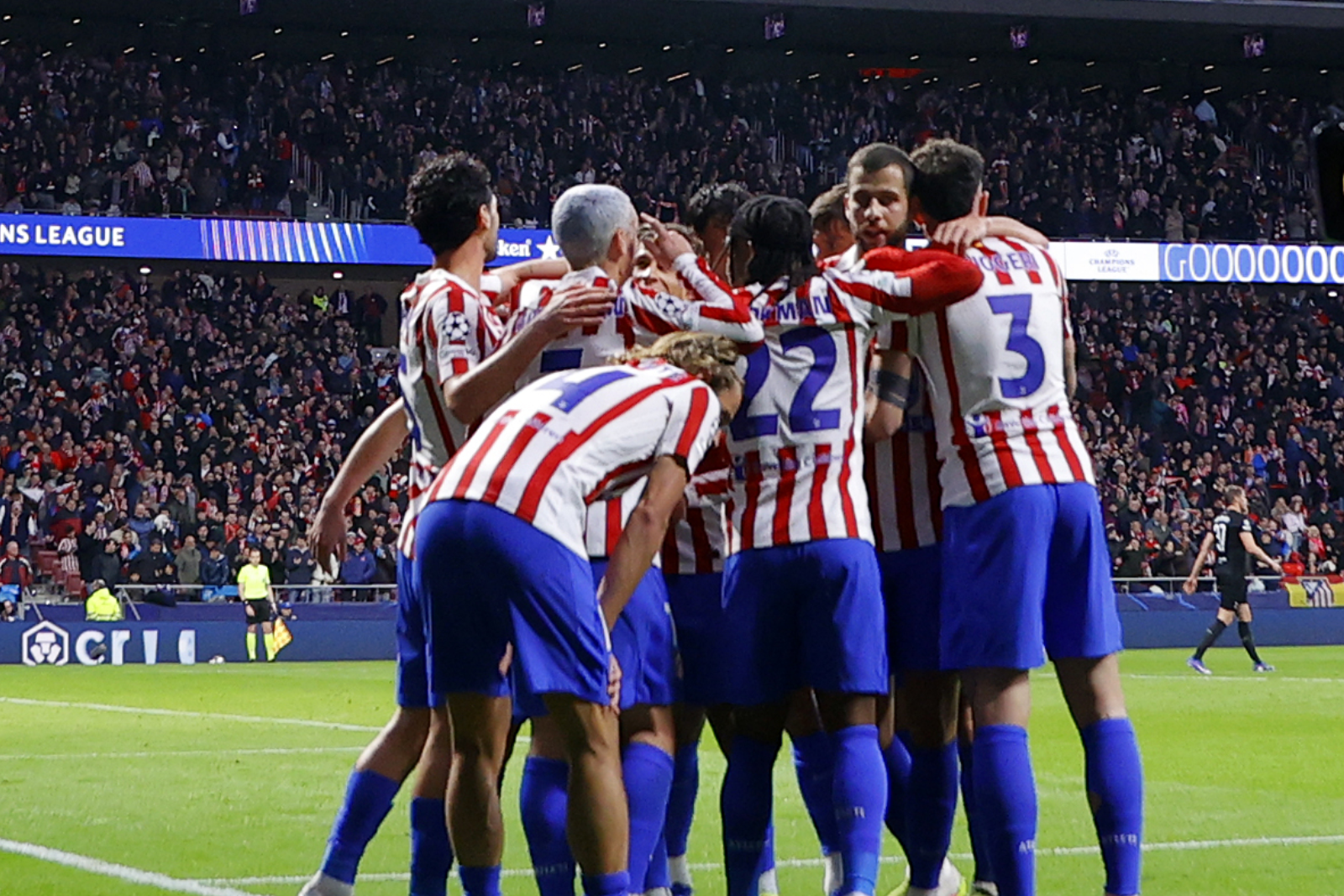 El equipo rojiblanco jugó a gran nivel| Fuente (@Atleti)