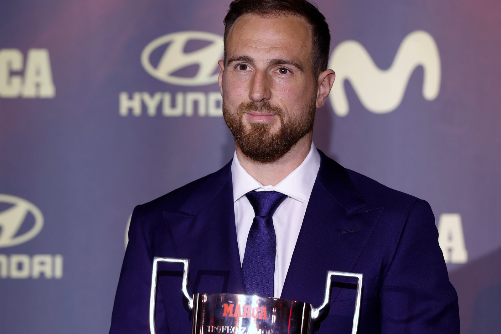 Oblak con el Zamora | Fuente (@Atleti)
