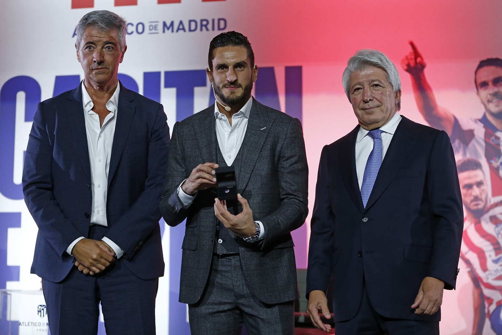 Presidente , consejero delegado y capitán del Atlético, juntos | Fuente: (@Atleti)