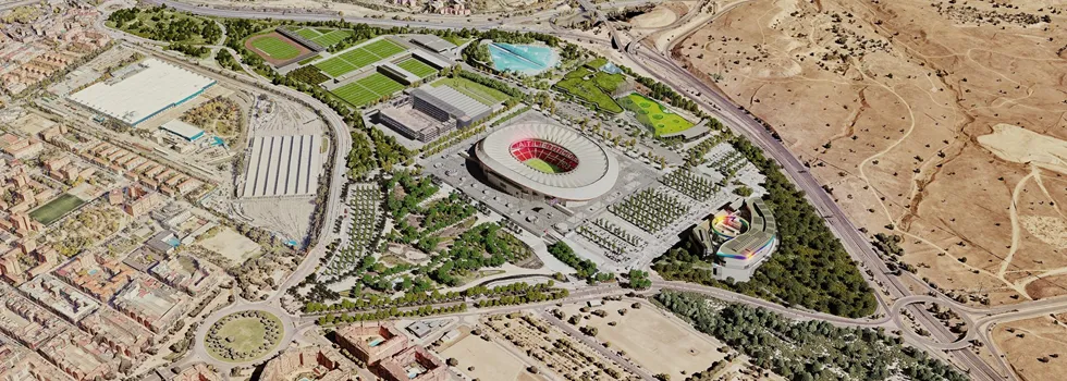 Proyecto de la Ciudad del Deporte del Atlético de Madrid | Fuente Atleti