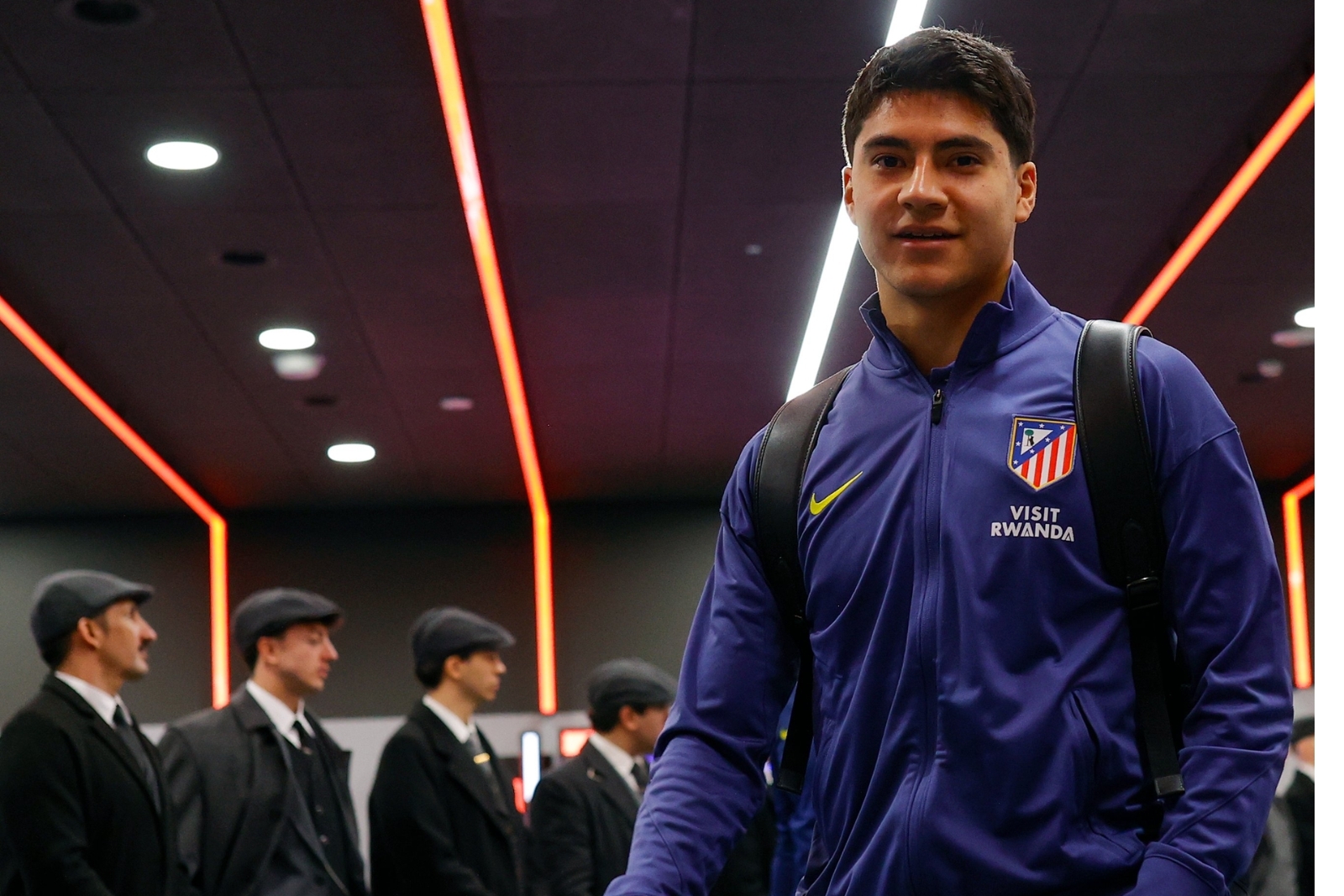 Obed Vargas hizo su debut como titular | Fuente: (@Atleti)