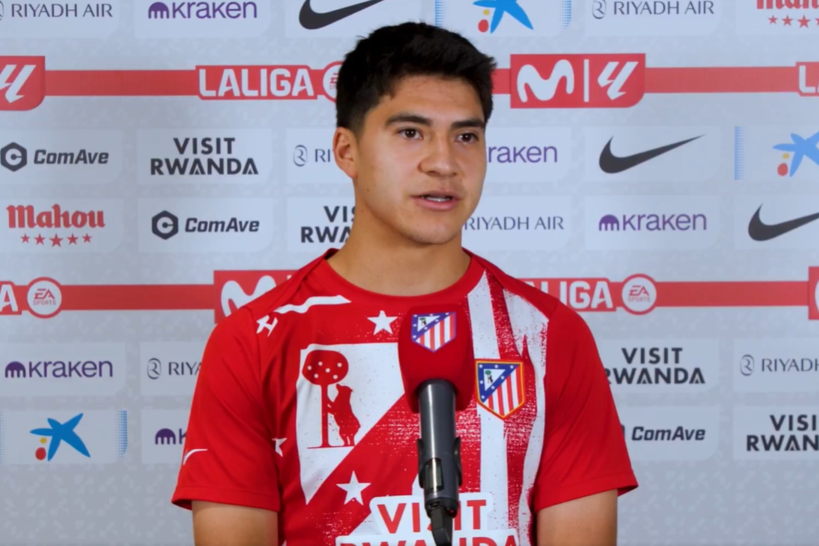 Obed Vargas, a dar un paso hacia delante | Fuente: (@Atleti)