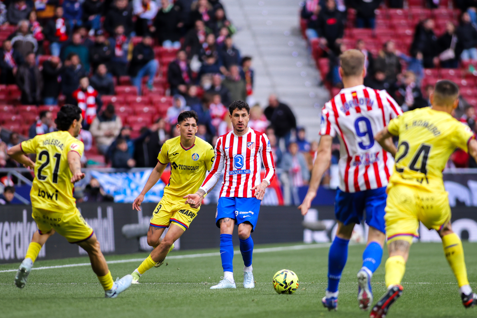 Atlético de Madrid vs Getafe | Fuente (@Atleti)