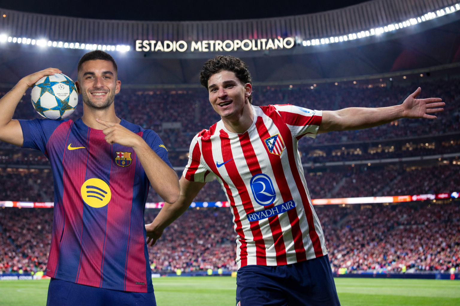 Ferrán y 70M es el plan del Barça para fichar a Julián Álvarez