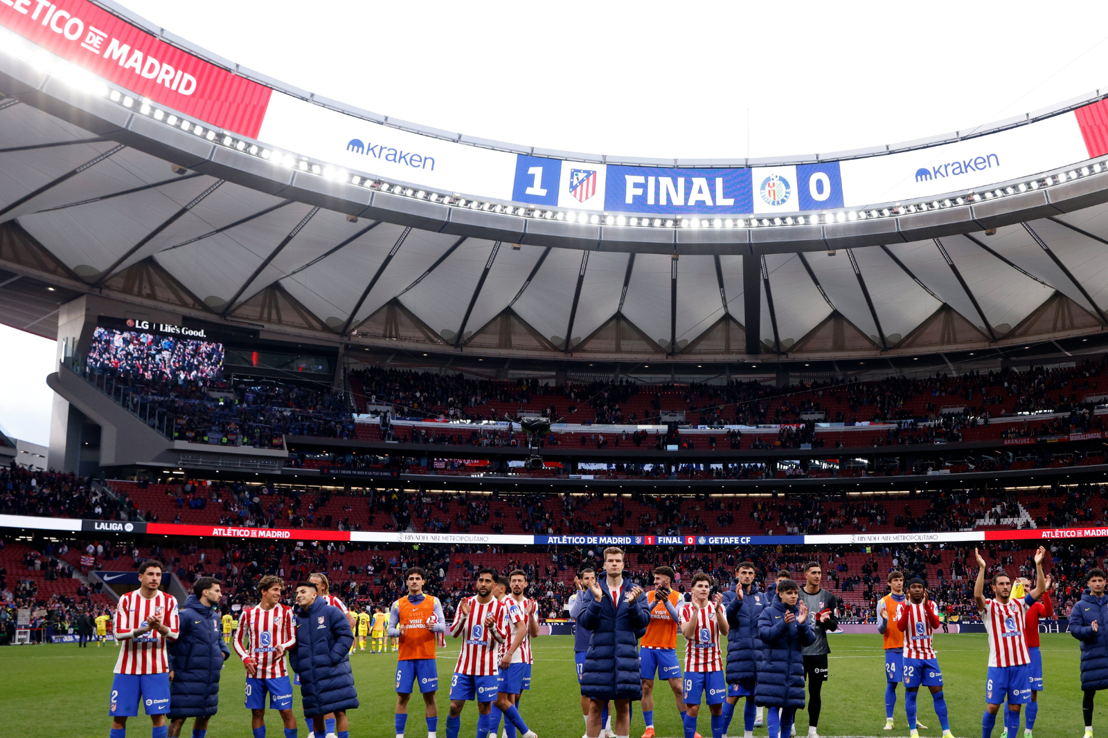 Jugadores del Atlético de Madrid |  Fuente (@Atleti)