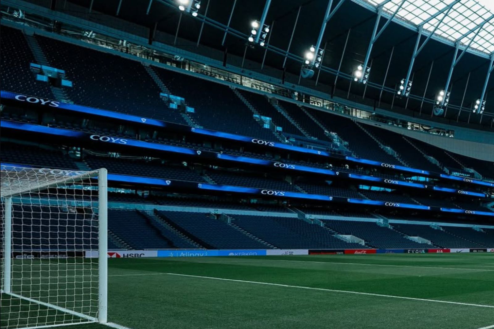 El estadio del Tottenham recibe al Atlético de Madrid  Fuente (@Tottenham Hotspur Stadium @Canva) 