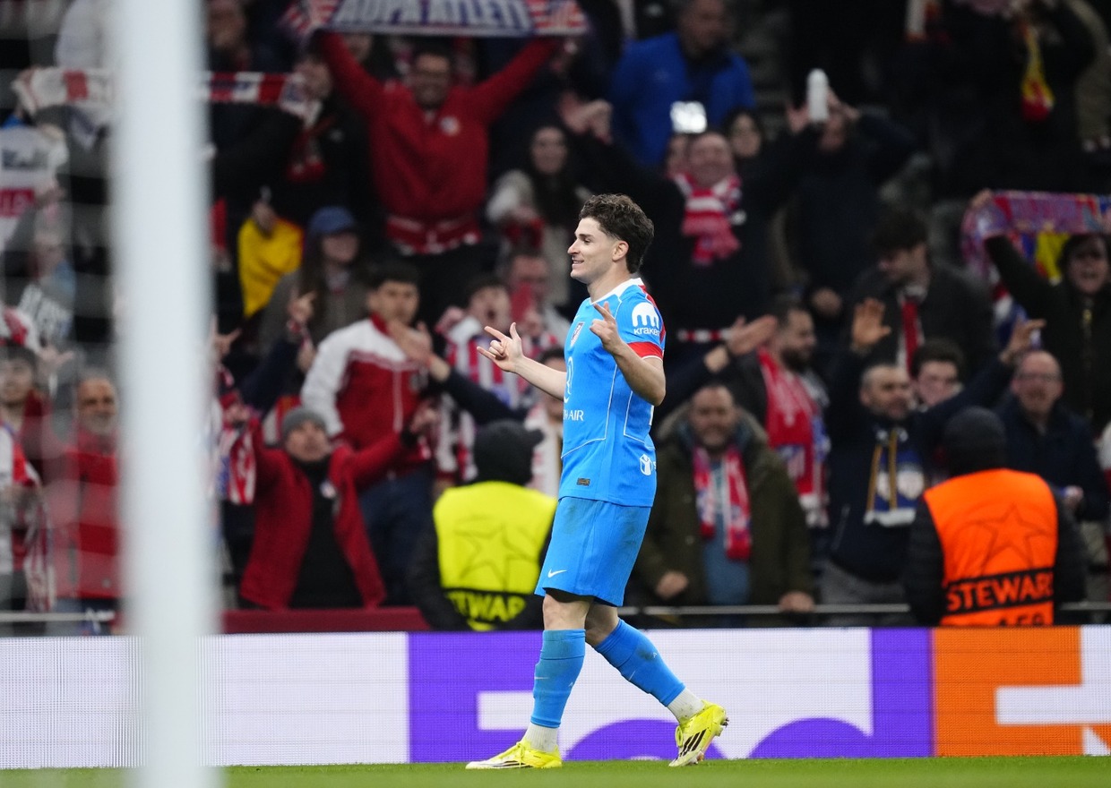 Julián Álvarez fue decisivo ante el Tottenham | Fuente @Atleti