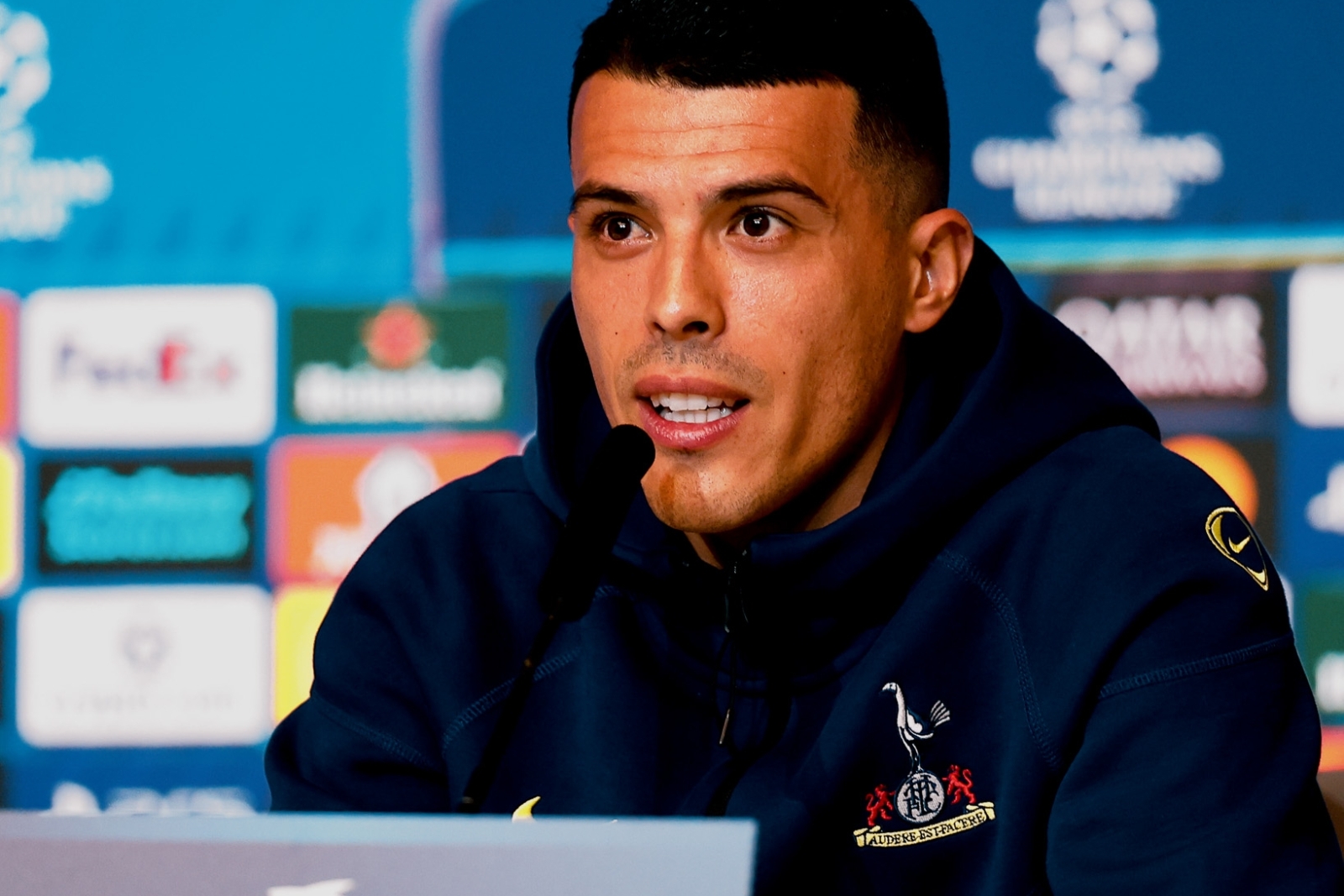 Porro habló tras el encuentro ante ek Atleti | Fuente: (@spursofficial)