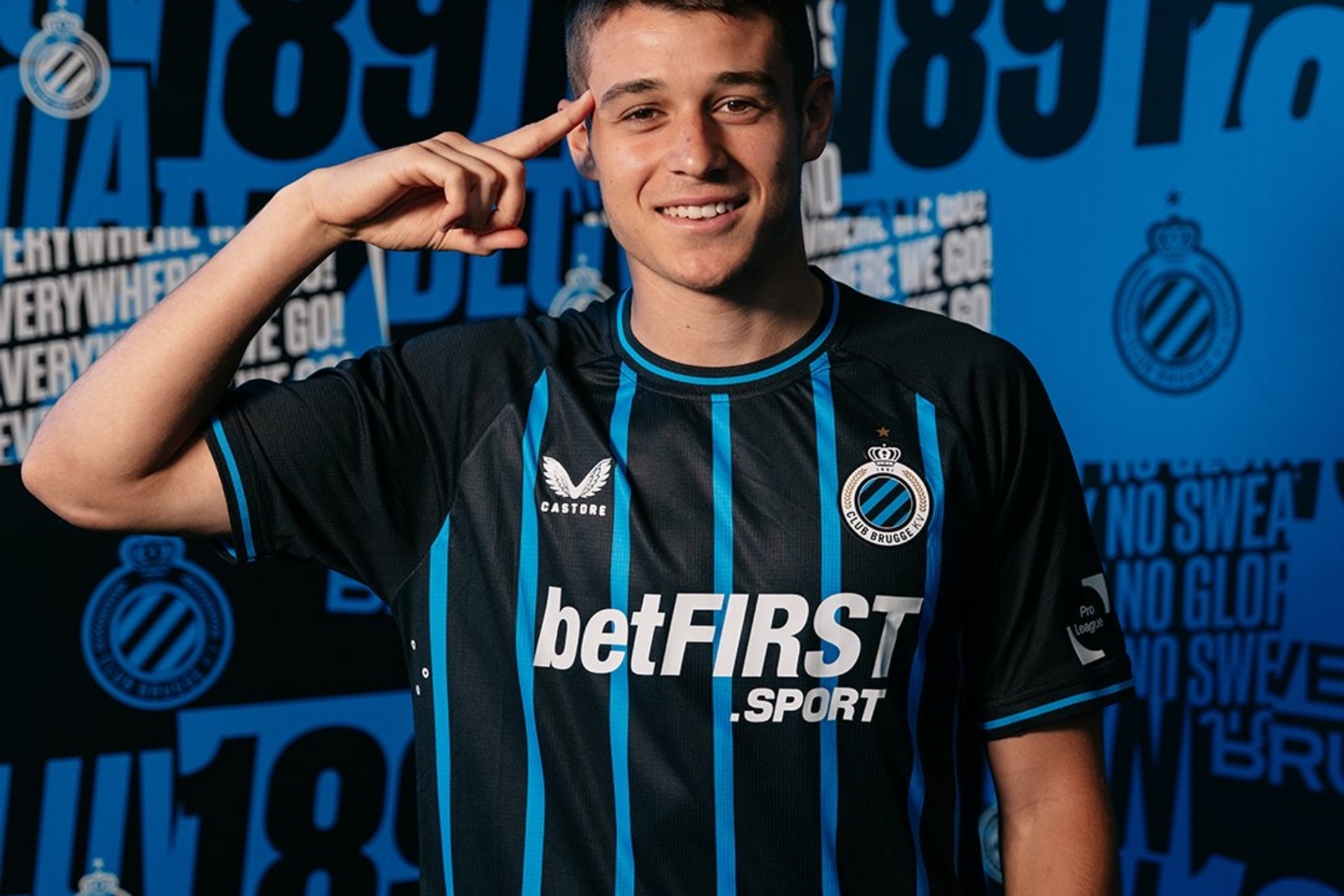 Tresoldi, en la agenda de los colchoneros | Fuente: (@clubbrugge)