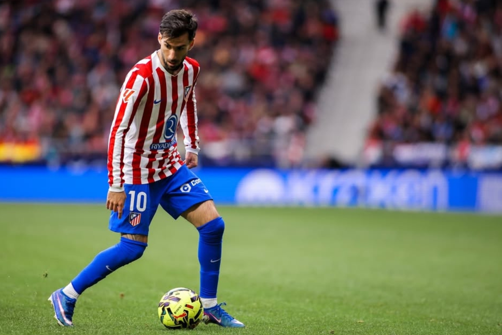 El 10 del Atlético no está en su mejor momento | Fuente: (@alexbbaena)