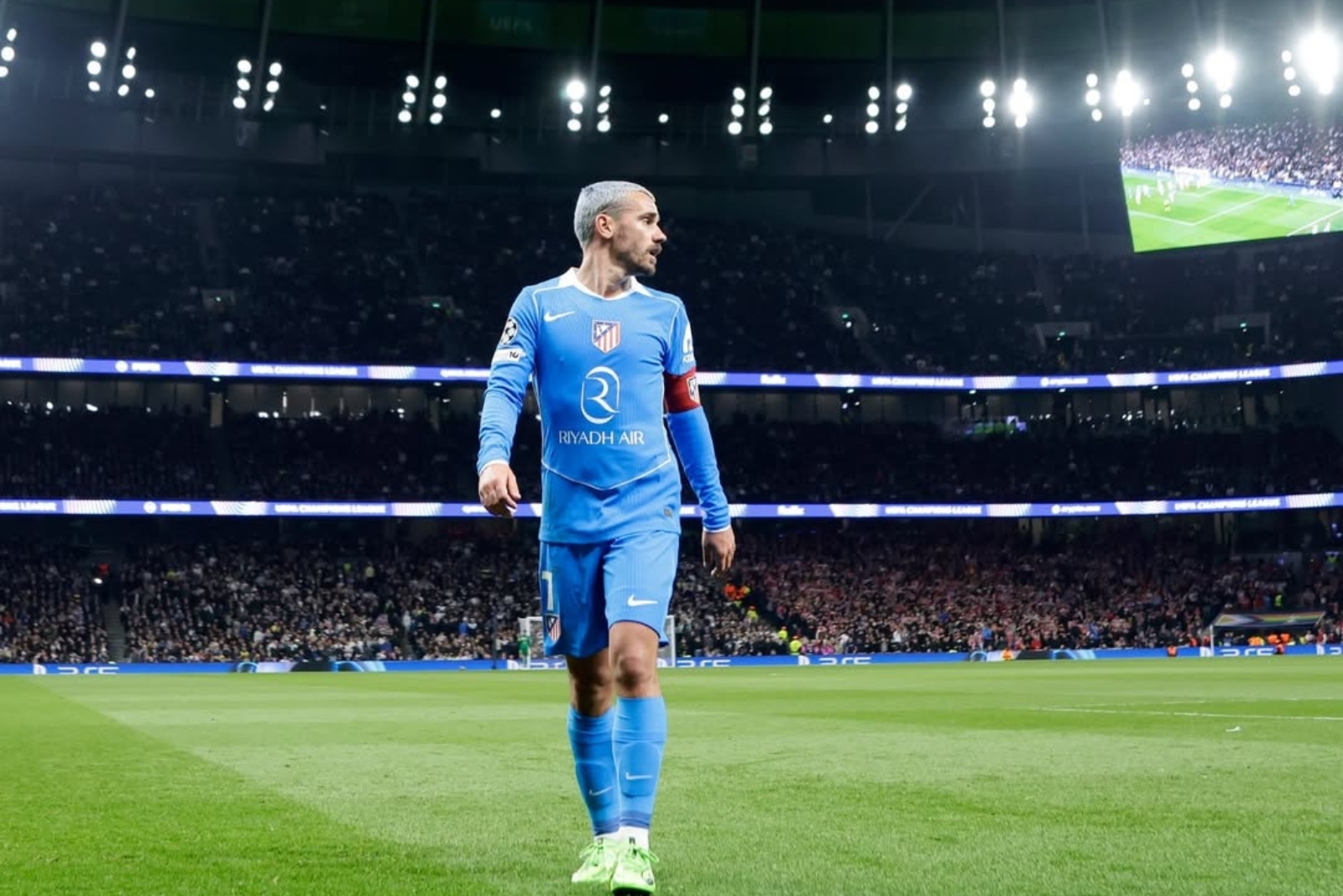 El galo, ante el Tottenham | Fuente: (@Atleti)