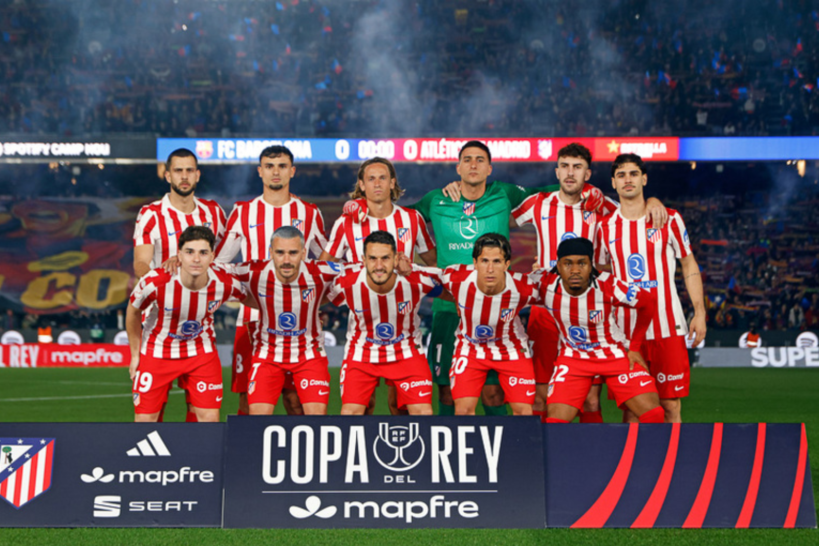 Foto de equipo del Atleti | Fuente (@Atleti)