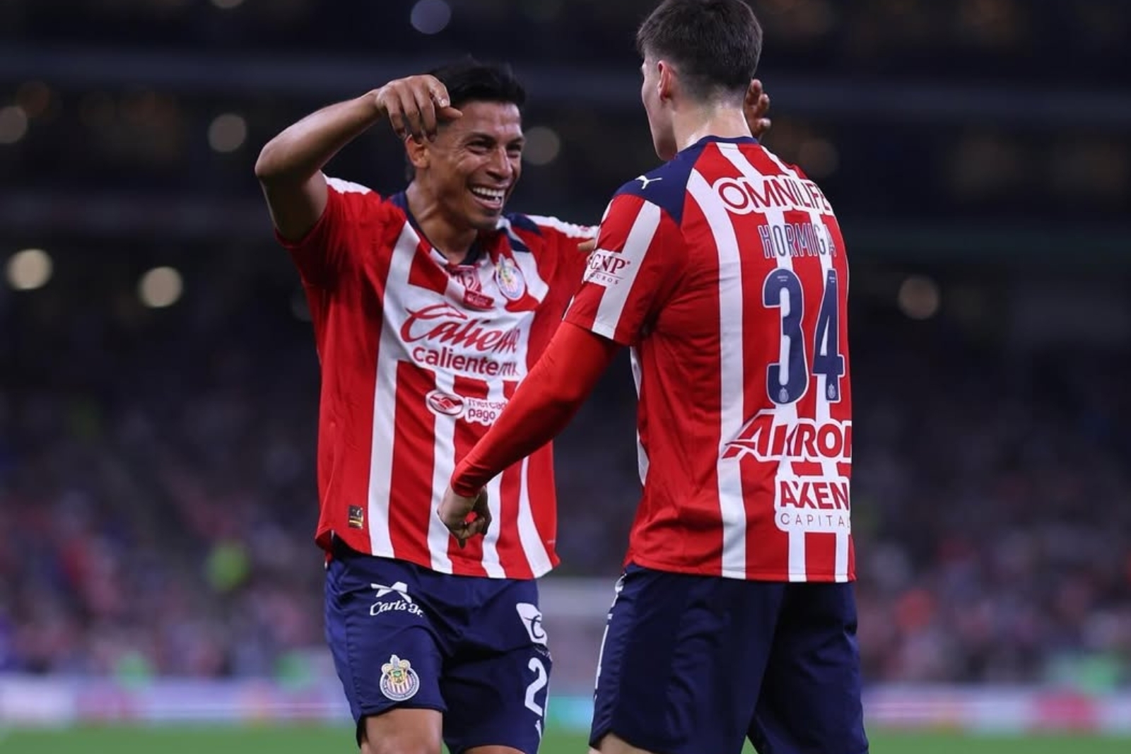 El "Hormiga" anotó un tanto en la victoria de su equipo ante Monterrey | Fuente: (@chivas)