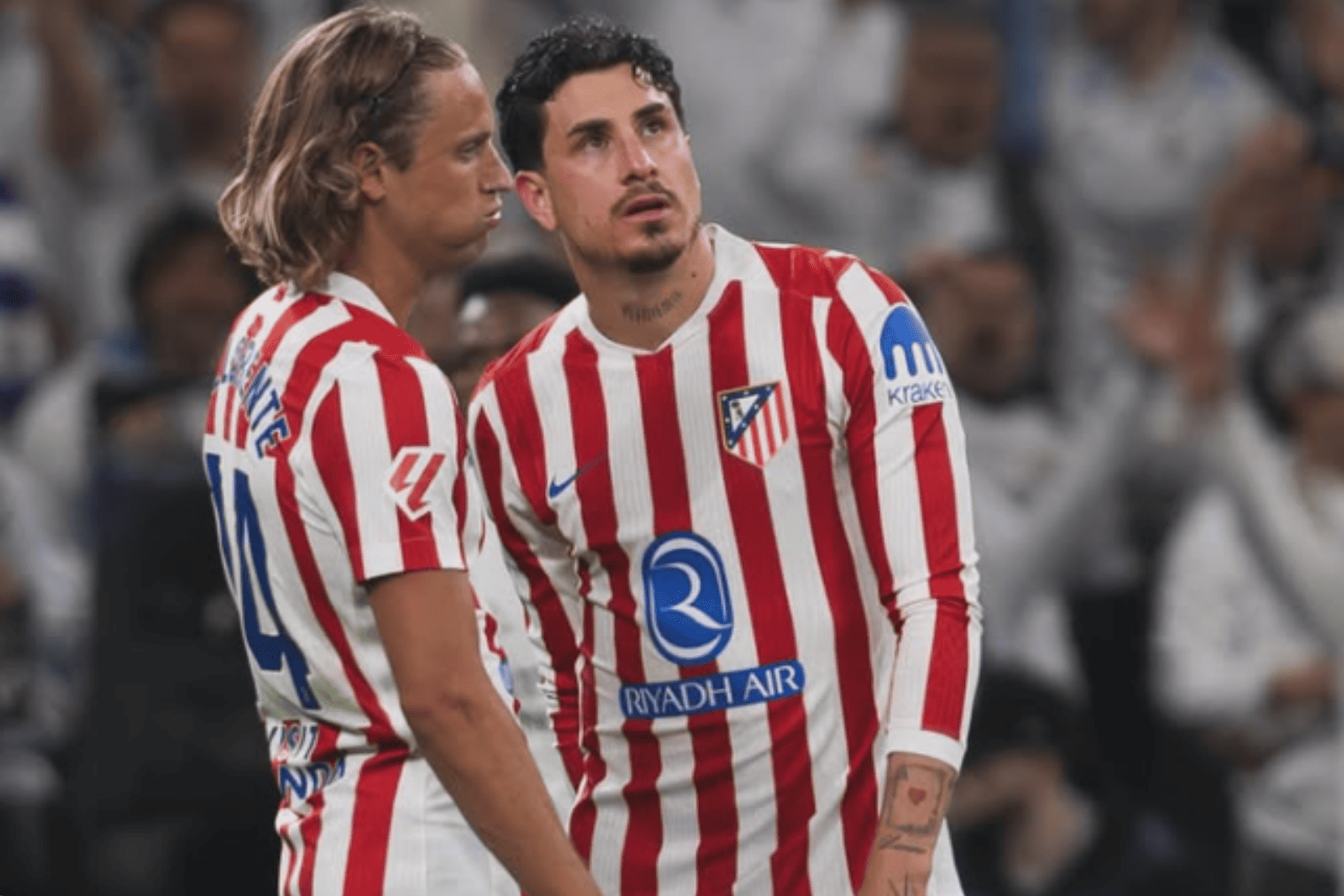 Josema Giménez junto a Marcos Llorente | Fuente (@josemariagimenez)
