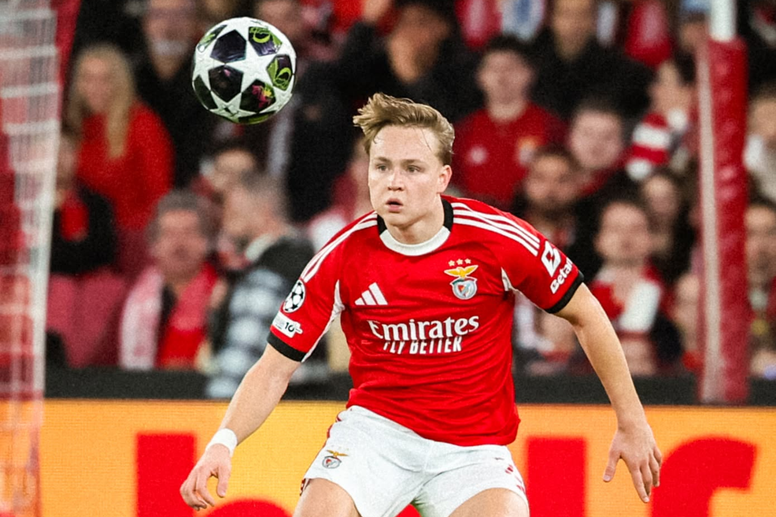 Andreas Schjelderup | Fuente (@SLBenfica)