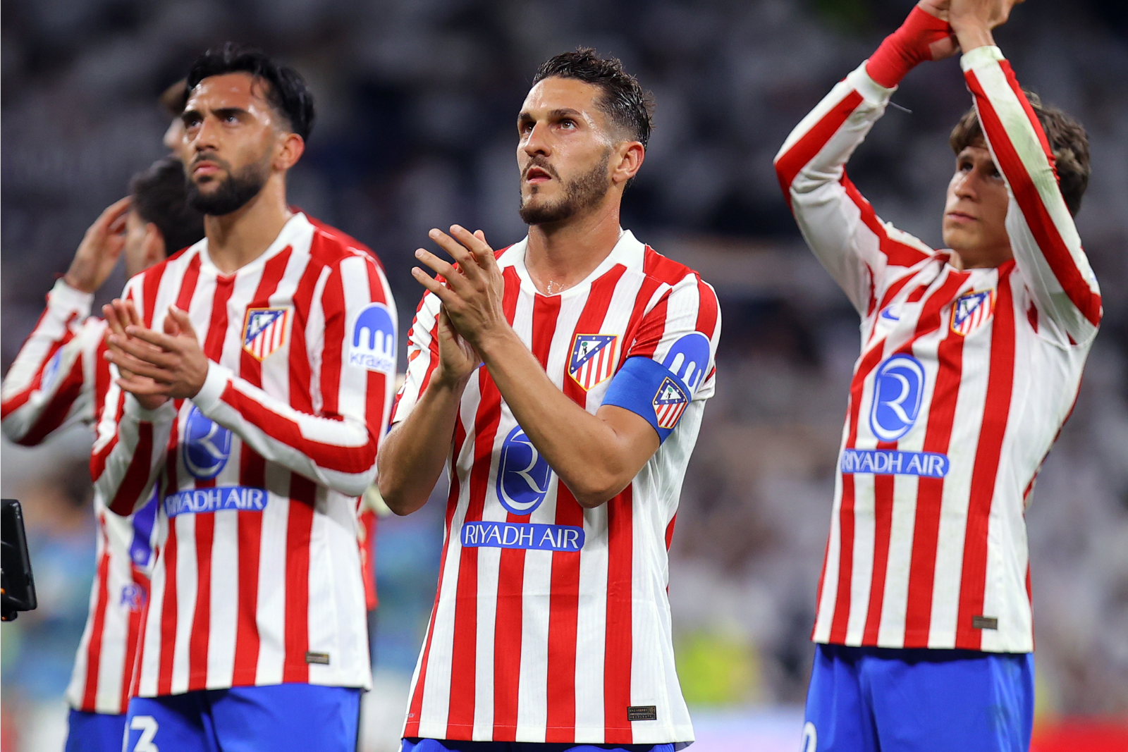 Jugadores del Atlético de Madrid | Fuente (@Atleti)