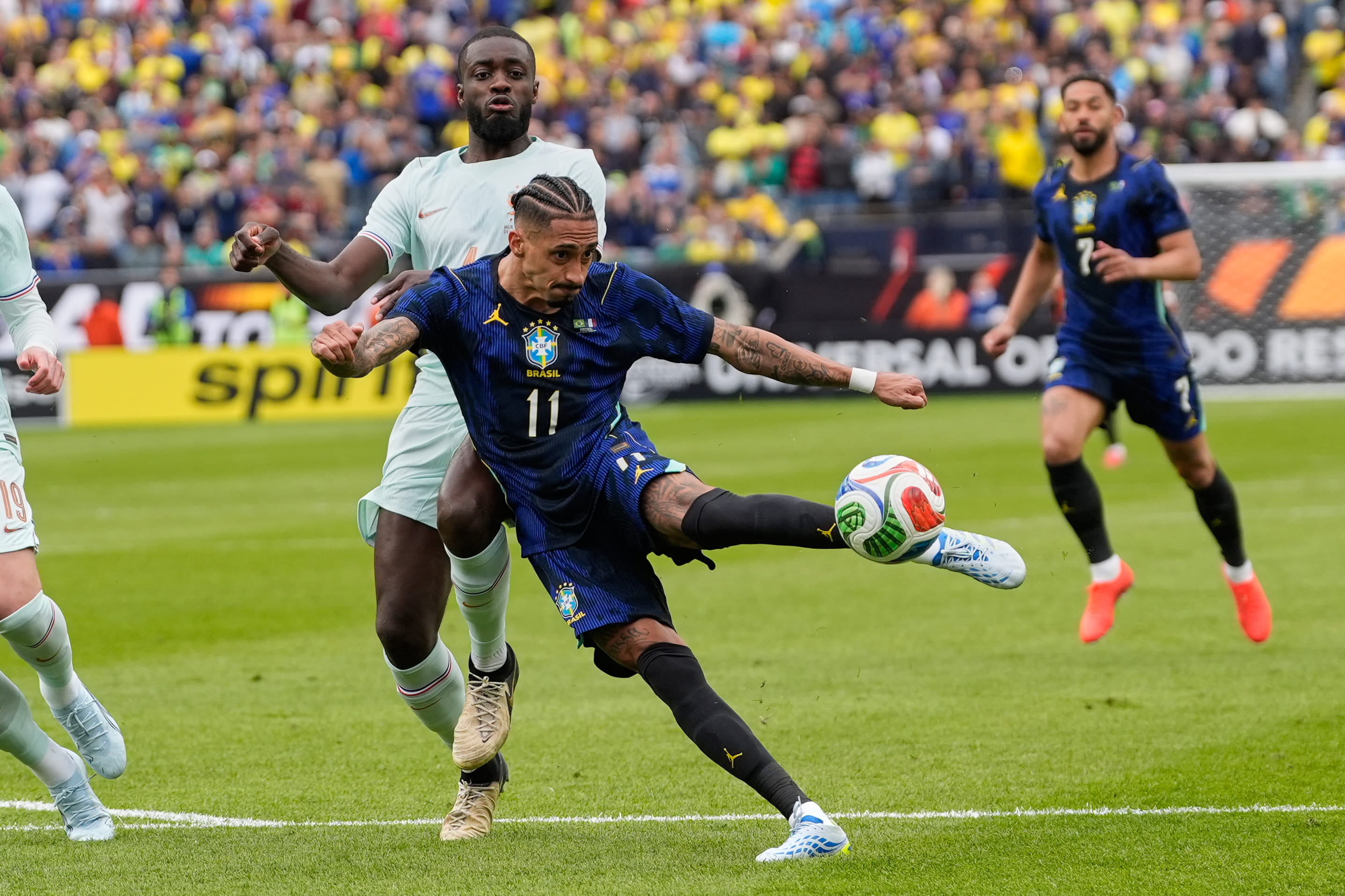 Raphinha con Brasil | Fuente (AP)