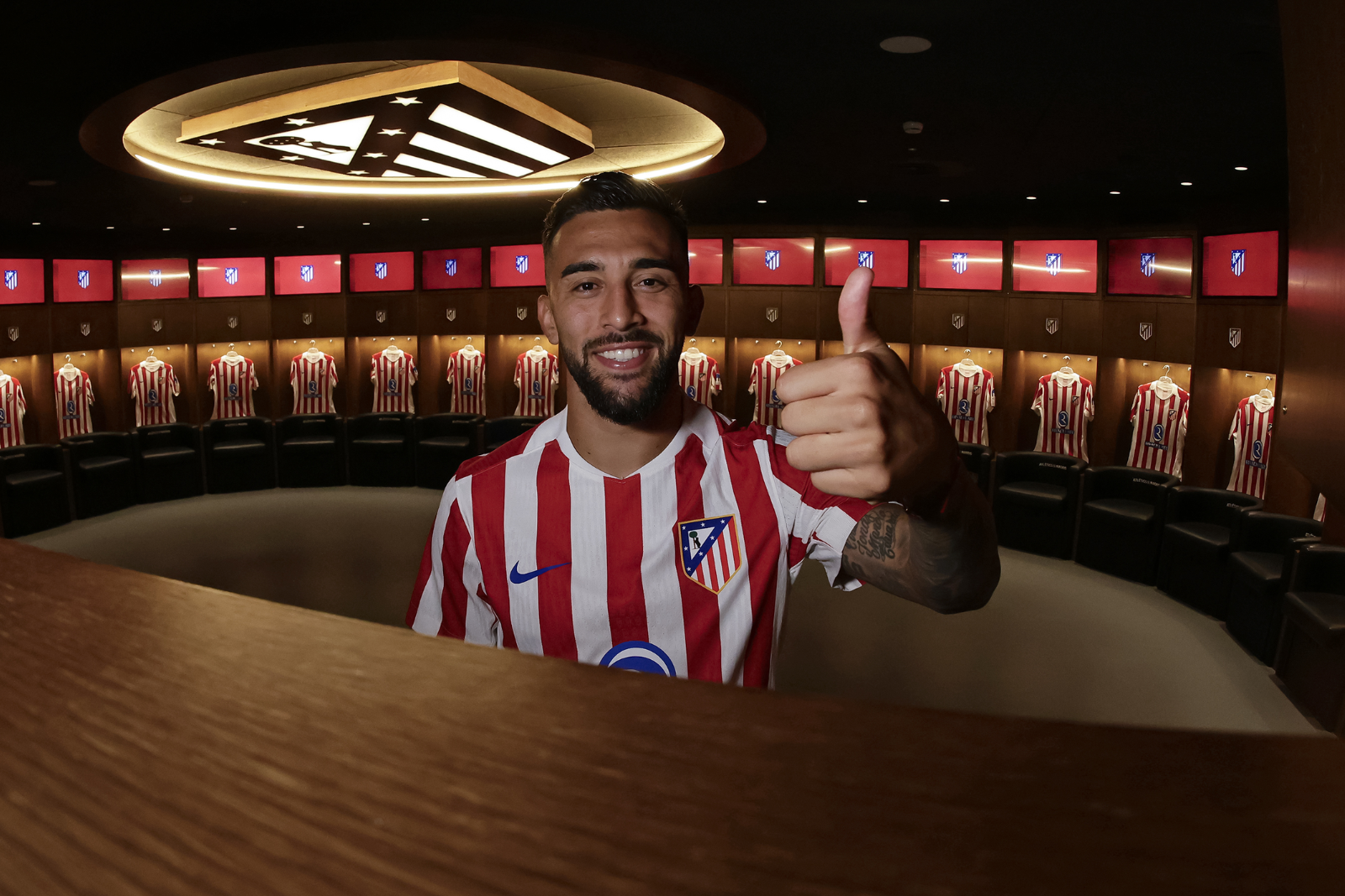 Nico González | Fuente (@Atleti)