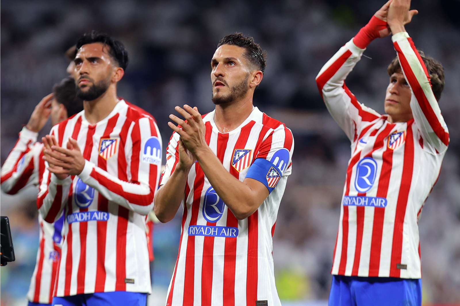 Jugadores del Atlético de Madrid | Fuente (@Atleti)